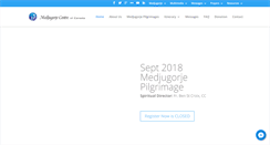 Desktop Screenshot of medjugorjeca.org